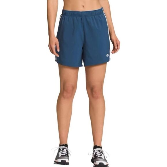 The North Face Women’s running Walking Jogging elevation shorts Shady Blue - Picture 1 of 5